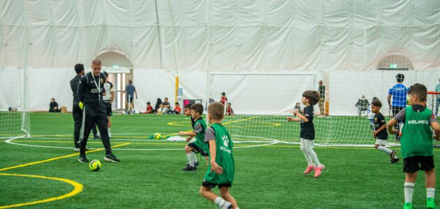 football training abu dhabi kids