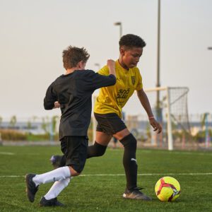 Dominant Football and Basketball Academy Abu Dhabi training session