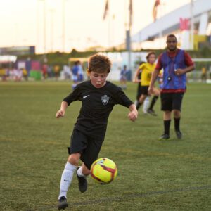 Dominant Football and Basketball Academy Abu Dhabi training session