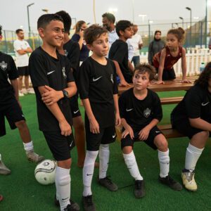 Dominant Football and Basketball Academy Abu Dhabi training session