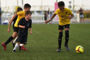 Dominant Football and Basketball Academy Abu Dhabi training session