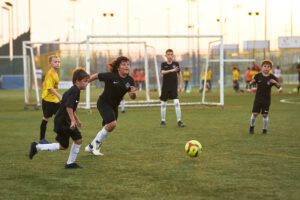 Dominant Football and Basketball Academy Abu Dhabi training session