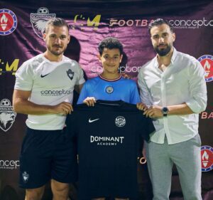 Dominant Football and Basketball Academy Abu Dhabi training session