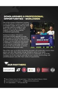 Dominant Football and Basketball Academy Abu Dhabi training session