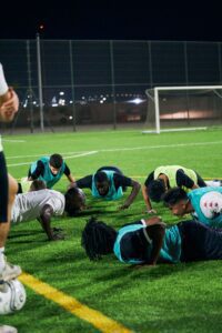 Dominant Football and Basketball Academy Abu Dhabi training session
