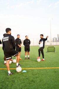 Dominant Football and Basketball Academy Abu Dhabi training session