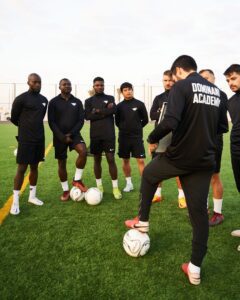 Dominant Football and Basketball Academy Abu Dhabi training session