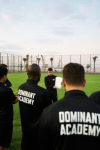 Dominant Football and Basketball Academy Abu Dhabi training session