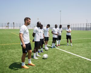 Dominant Football and Basketball Academy Abu Dhabi training session