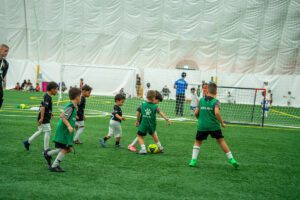 Dominant Football and Basketball Academy Abu Dhabi training session