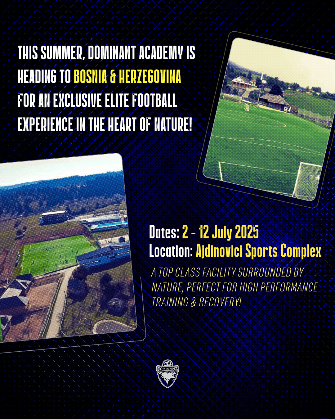 Dominant Football Academy Summer Camp Bosnia