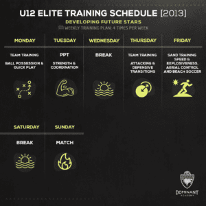 Dominant Football and Basketball Academy Abu Dhabi training session