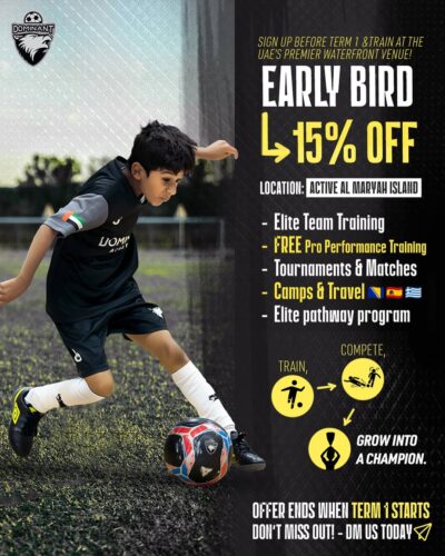 football elite team training academy abu dhabi