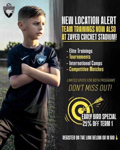 football team football training academy abu dhabi