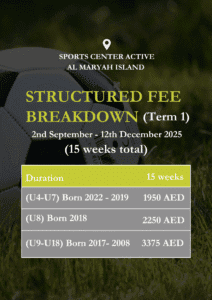 Dominant Football and Basketball Academy Abu Dhabi training session