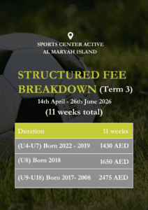 Dominant Football and Basketball Academy Abu Dhabi training session