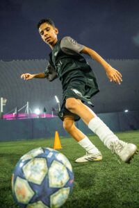 Dominant Football and Basketball Academy Abu Dhabi training session