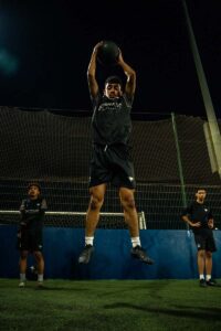 Dominant Football and Basketball Academy Abu Dhabi training session