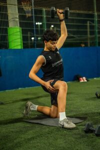 Dominant Football and Basketball Academy Abu Dhabi training session