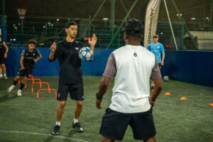 Dominant Football and Basketball Academy Abu Dhabi training session