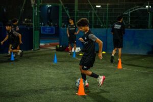 Dominant Football and Basketball Academy Abu Dhabi training session