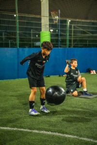 Dominant Football and Basketball Academy Abu Dhabi training session