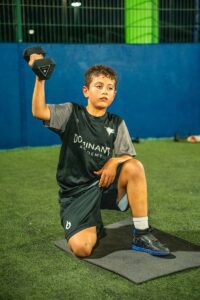 Dominant Football and Basketball Academy Abu Dhabi training session