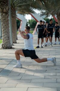 Dominant Football and Basketball Academy Abu Dhabi training session
