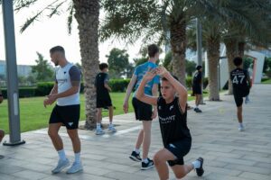 Dominant Football and Basketball Academy Abu Dhabi training session