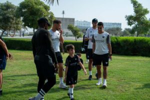 Dominant Football and Basketball Academy Abu Dhabi training session