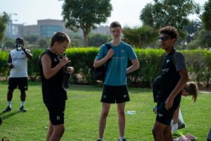 Dominant Football and Basketball Academy Abu Dhabi training session