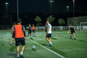 Dominant Football and Basketball Academy Abu Dhabi training session