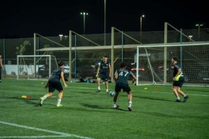 Dominant Football and Basketball Academy Abu Dhabi training session
