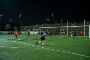Dominant Football and Basketball Academy Abu Dhabi training session