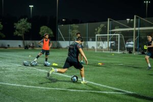Dominant Football and Basketball Academy Abu Dhabi training session