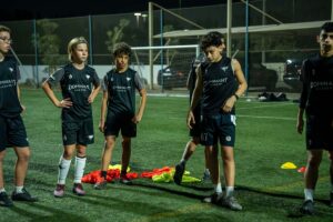 Dominant Football and Basketball Academy Abu Dhabi training session