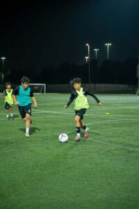 Dominant Football and Basketball Academy Abu Dhabi training session