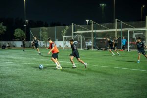 Dominant Football and Basketball Academy Abu Dhabi training session