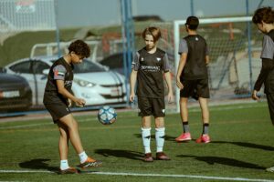 Dominant Football and Basketball Academy Abu Dhabi training session