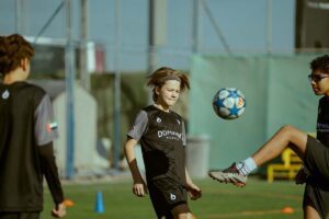 Dominant Football and Basketball Academy Abu Dhabi training session