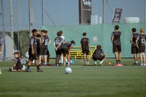 Dominant Football and Basketball Academy Abu Dhabi training session