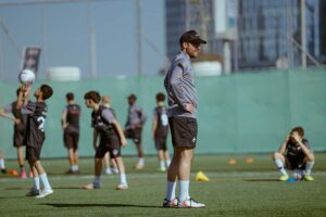 Dominant Football and Basketball Academy Abu Dhabi training session