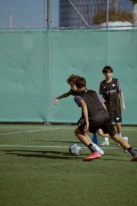 Dominant Football and Basketball Academy Abu Dhabi training session
