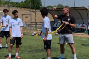 Dominant Football and Basketball Academy Abu Dhabi training session