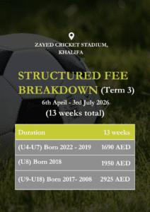 Dominant Football and Basketball Academy Abu Dhabi training session